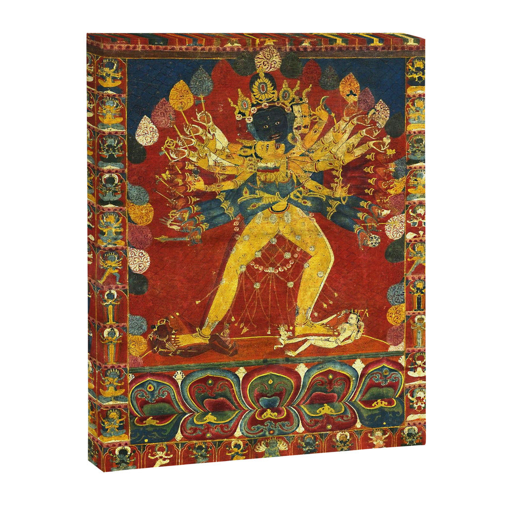 Tibetan Buddhist Kalachakra Wheel Time 1400s Canvas Print Gallery Image 8