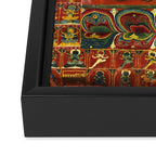 Tibetan Buddhist Kalachakra Wheel Time 1400s Framed Canvas Print Gallery Image 3