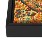 Wheel Of Life Samsara Bhavacakra Framed Canvas Print Gallery Image 3