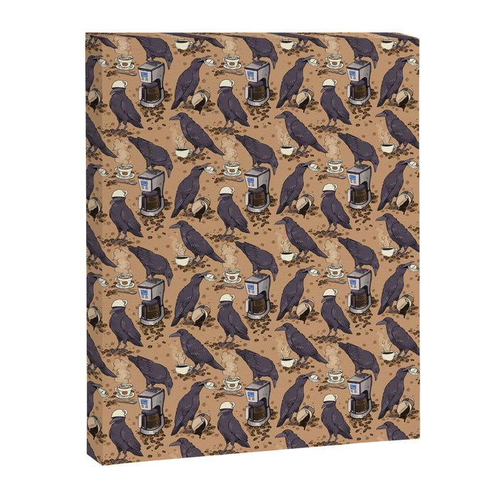 Corvids & Coffee Canvas Print Gallery Image 1