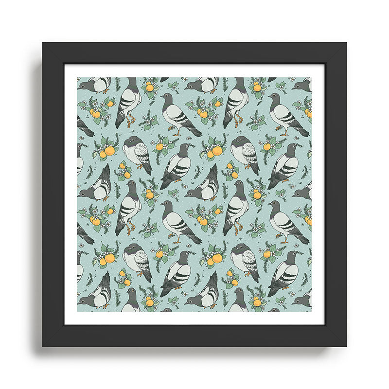 Pigeons, Apricots, and Thyme Framed Art Print Gallery Image 1