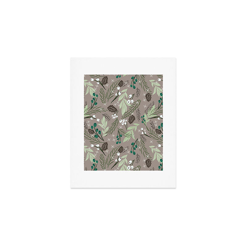 Christmas Foliage - Earth Art Print Gallery Image 1