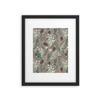 Christmas Foliage - Earth Framed Art Print Gallery Image 5