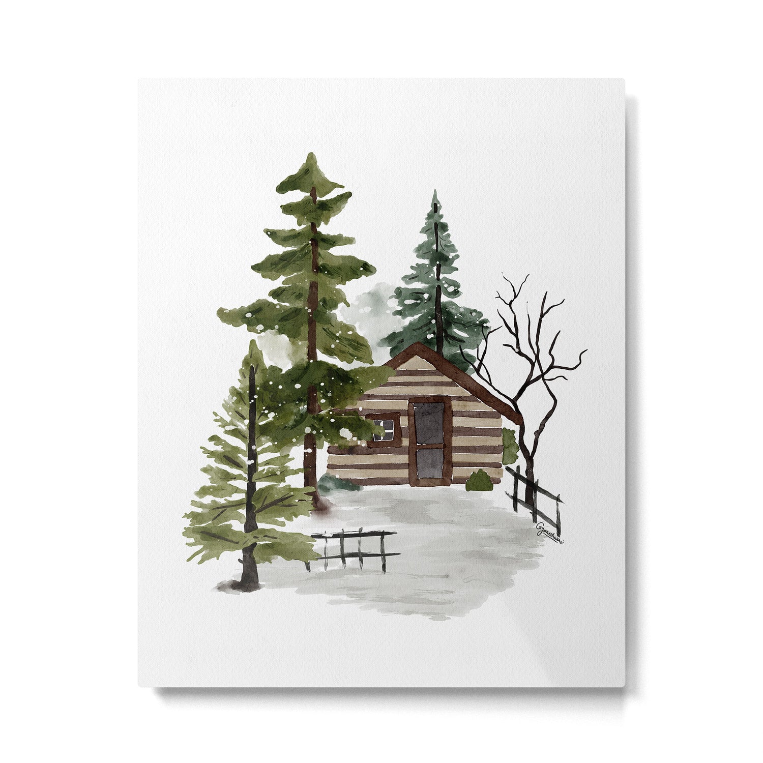 Cozy In Pines Metal Print Gallery Image 6
