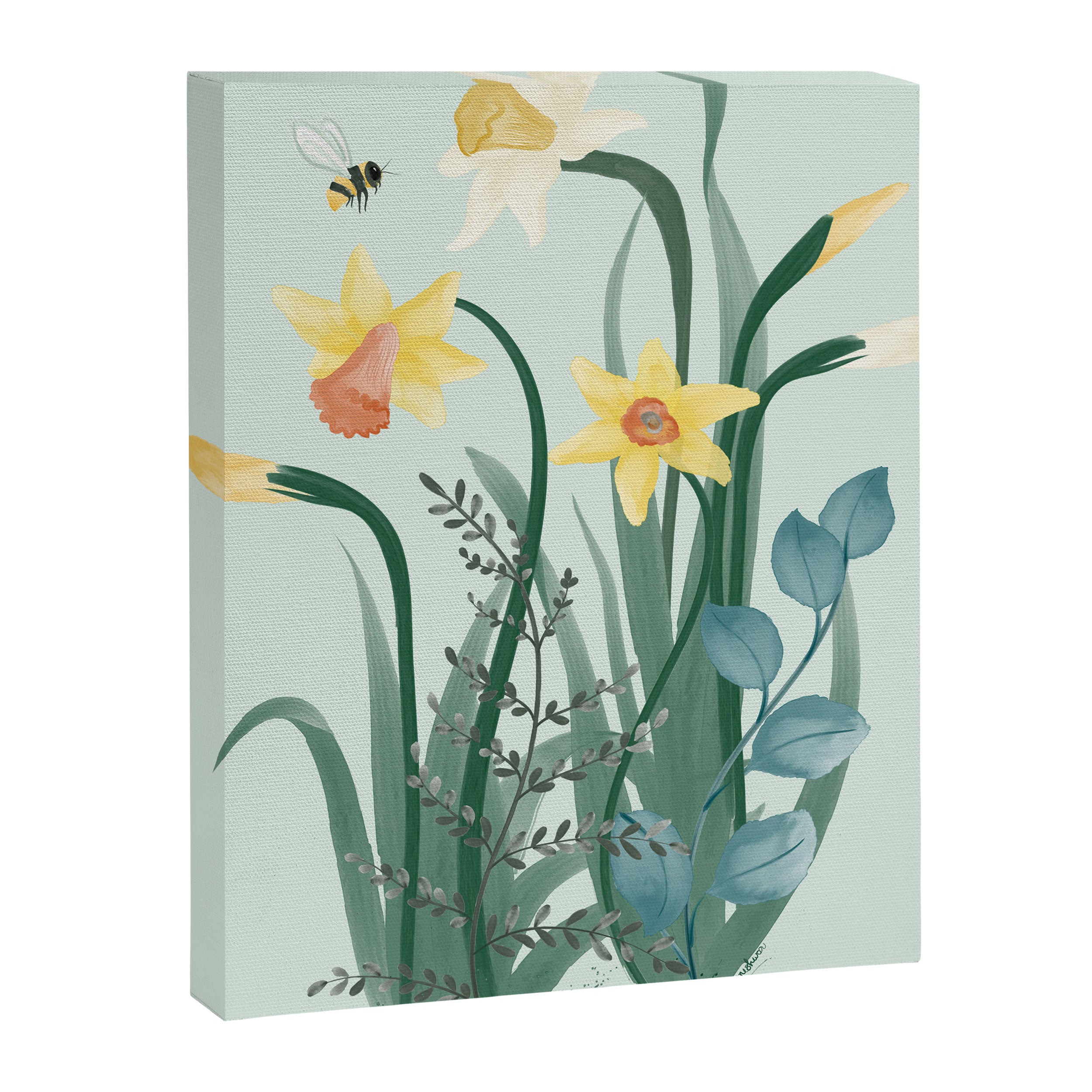 Daffodil Rumors Canvas Print Gallery Image 6