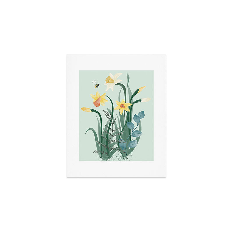 Daffodil Rumors Art Print Gallery Image 1