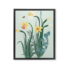 Daffodil Rumors Framed Canvas Print Gallery Image 6