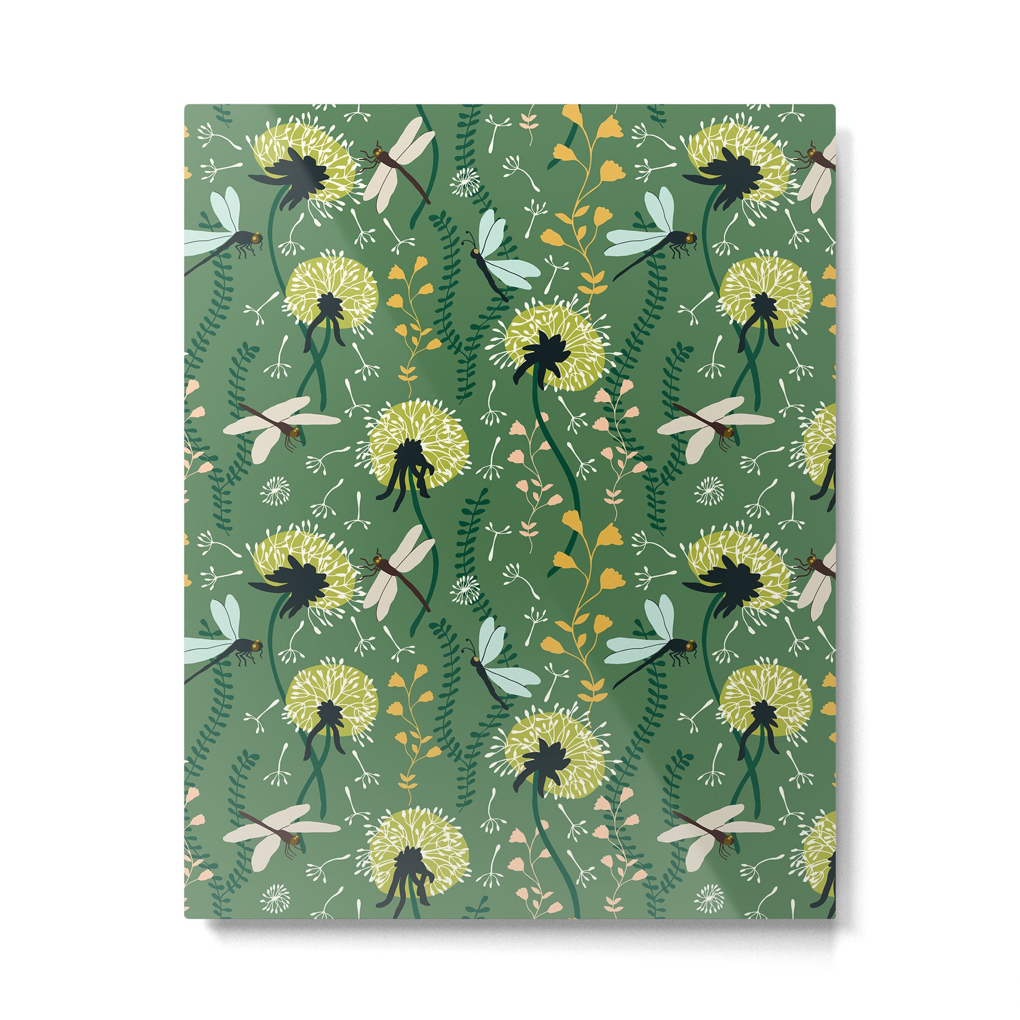Dandelion Day - Meadow Metal Print Gallery Image 6