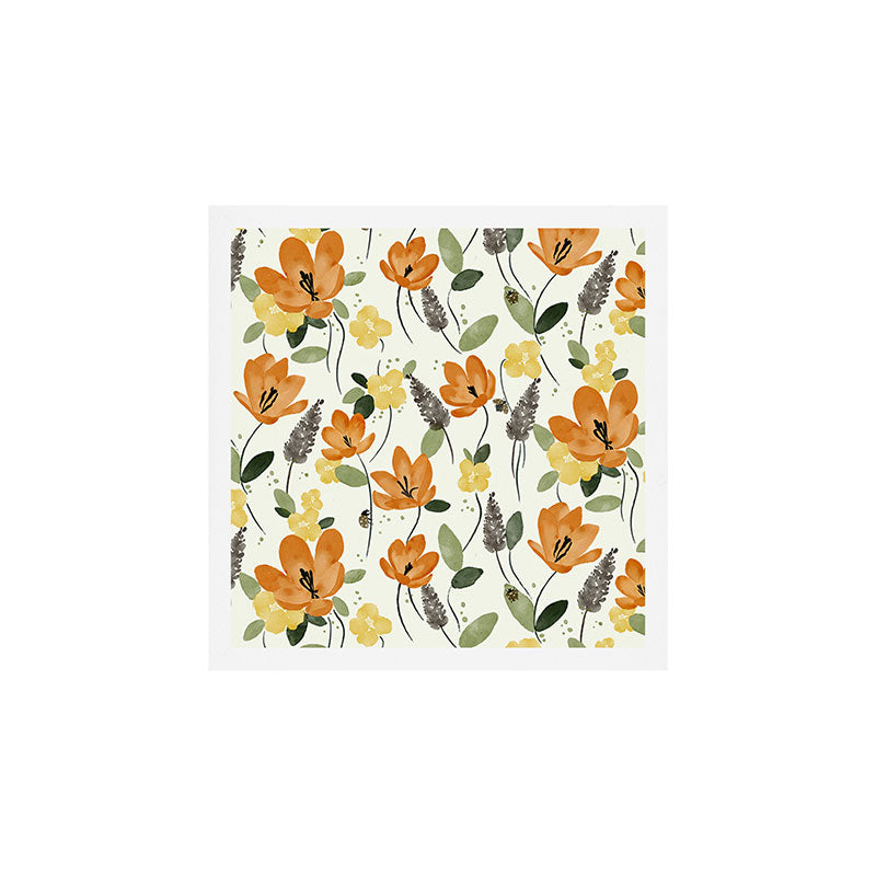 Evening Glow Meadow Art Print Gallery Image 1