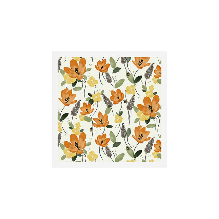 Evening Glow Meadow Art Print Gallery Image 1
