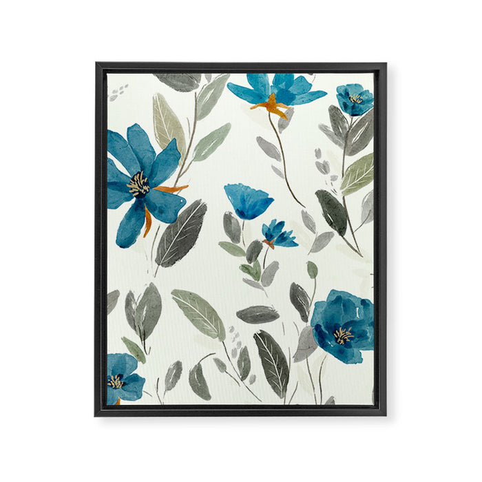 Happy Blues  Framed Canvas Print Gallery Image 1