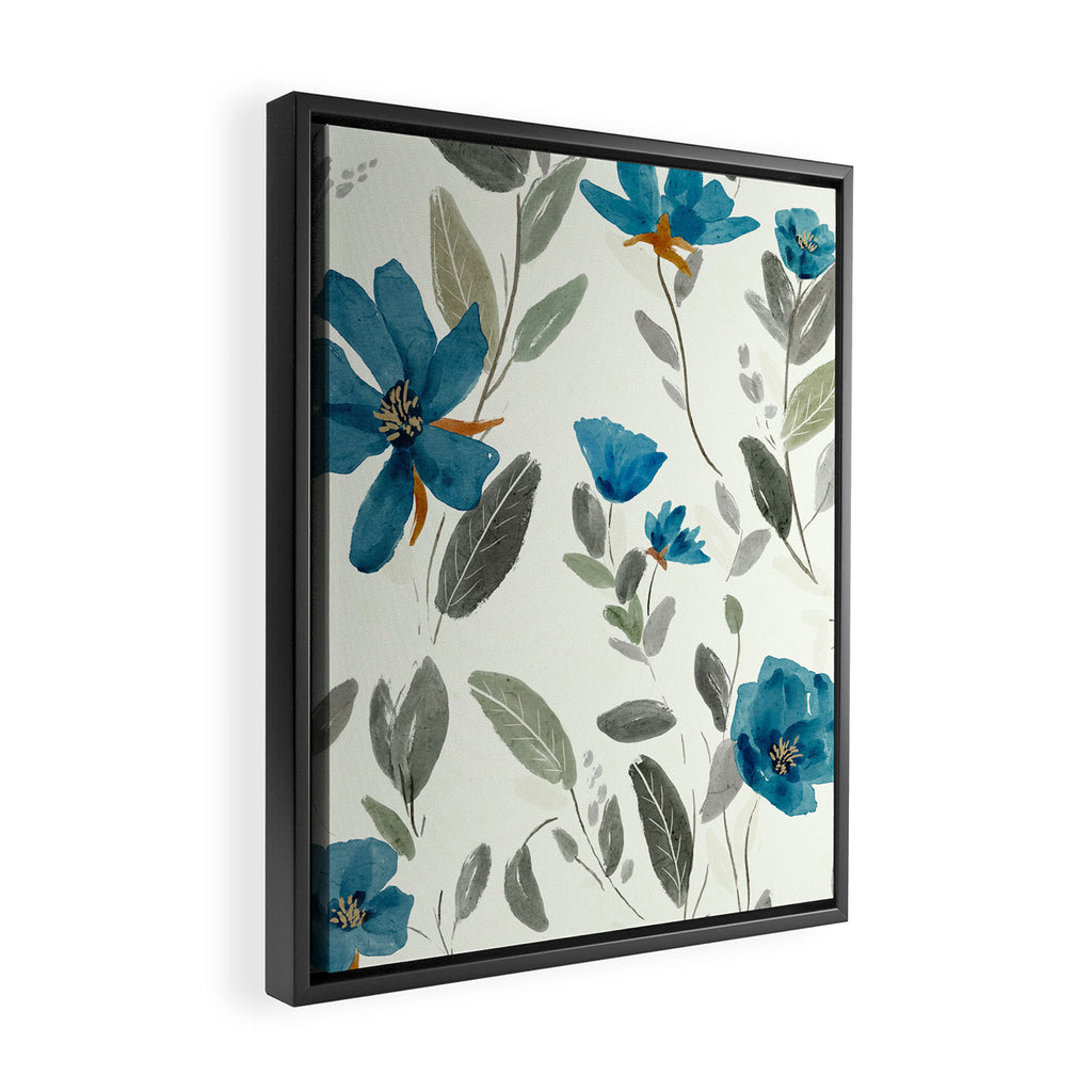 Happy Blues  Framed Canvas Print Gallery Image 2