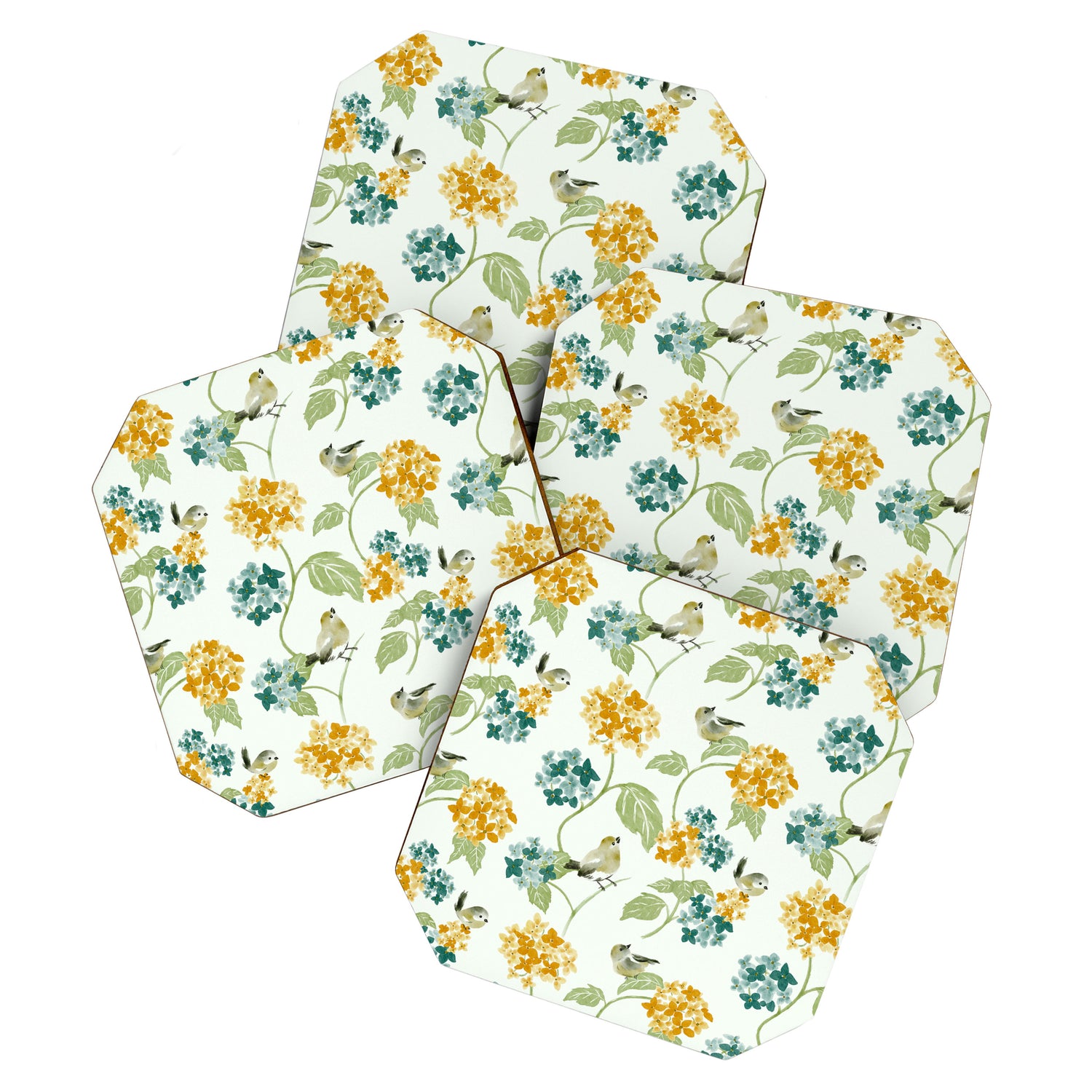 Hydrangea Poem Coaster Gallery Image 1
