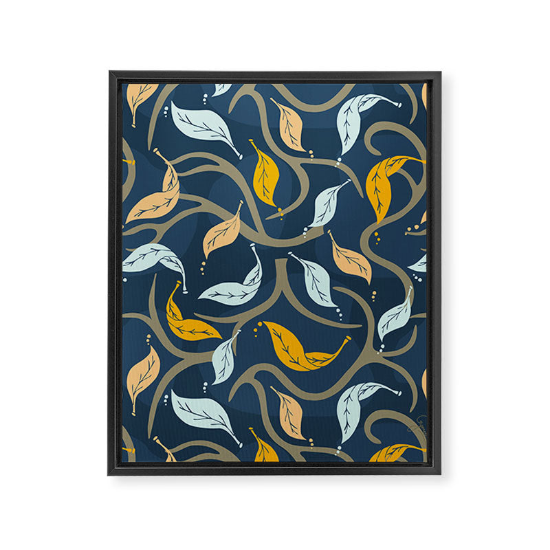 Midnight Fall Framed Canvas Print Gallery Image 6