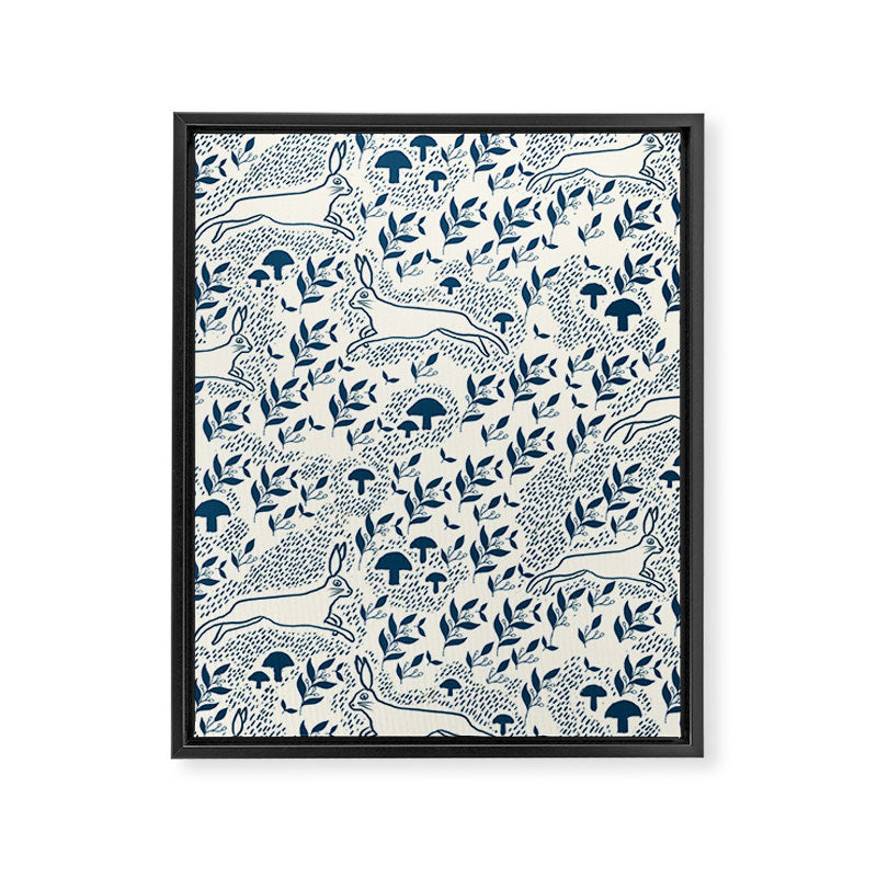 Moonshine Bunny Framed Canvas Print Gallery Image 8