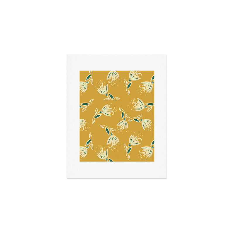 Sketchy Dandelions Art Print Gallery Image 1