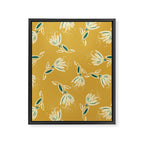 Sketchy Dandelions Framed Canvas Print Gallery Image 8