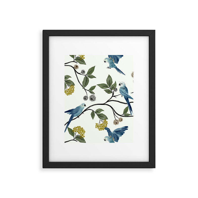 Spix Macaws Framed Art Print Gallery Image 6