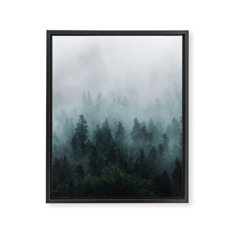 Take Me Somewhere Misty Framed Canvas Print Gallery Image 8