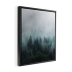 Take Me Somewhere Misty Framed Canvas Print Gallery Image 2