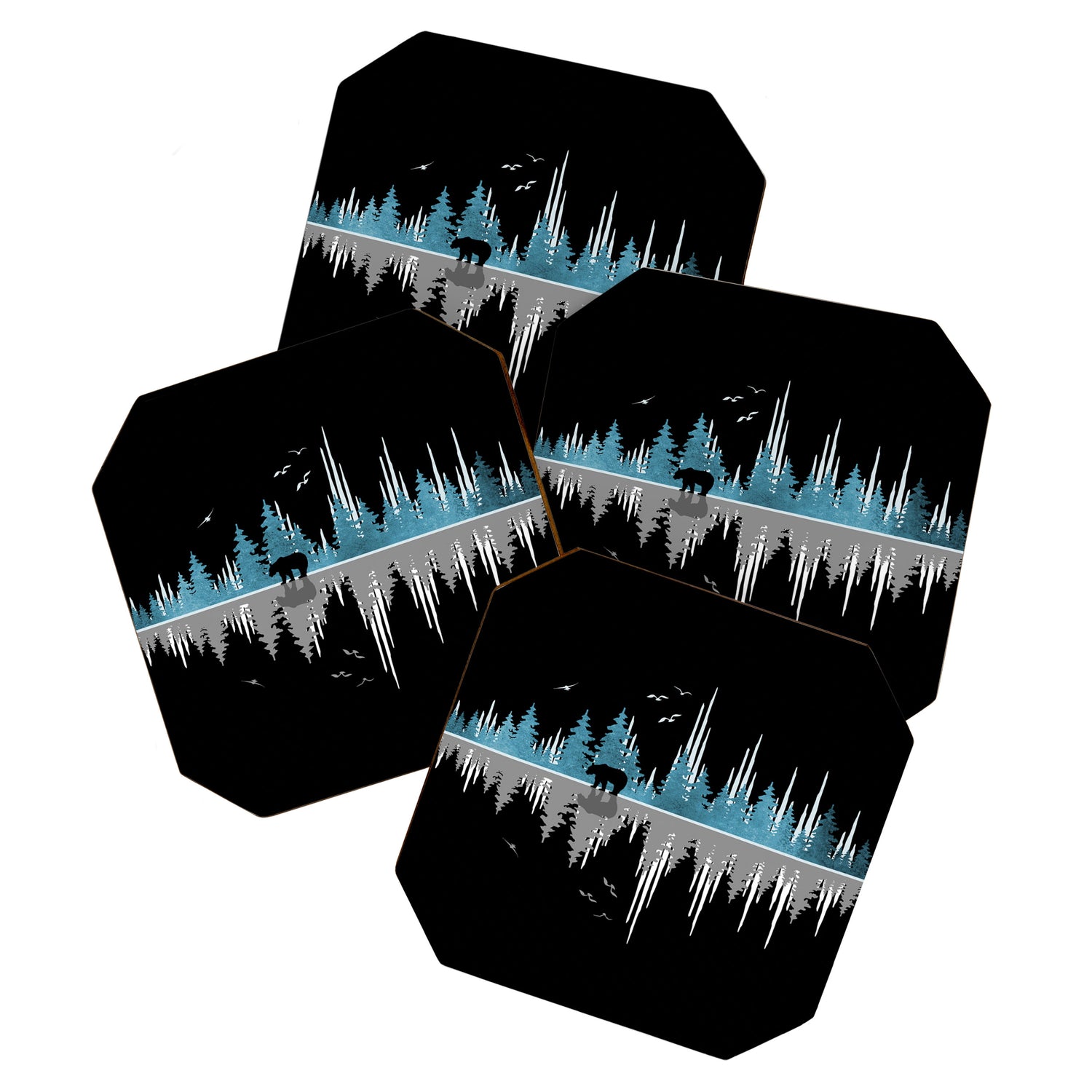 The Sounds Of Nature - Music Sound Wave Coaster Gallery Image 1