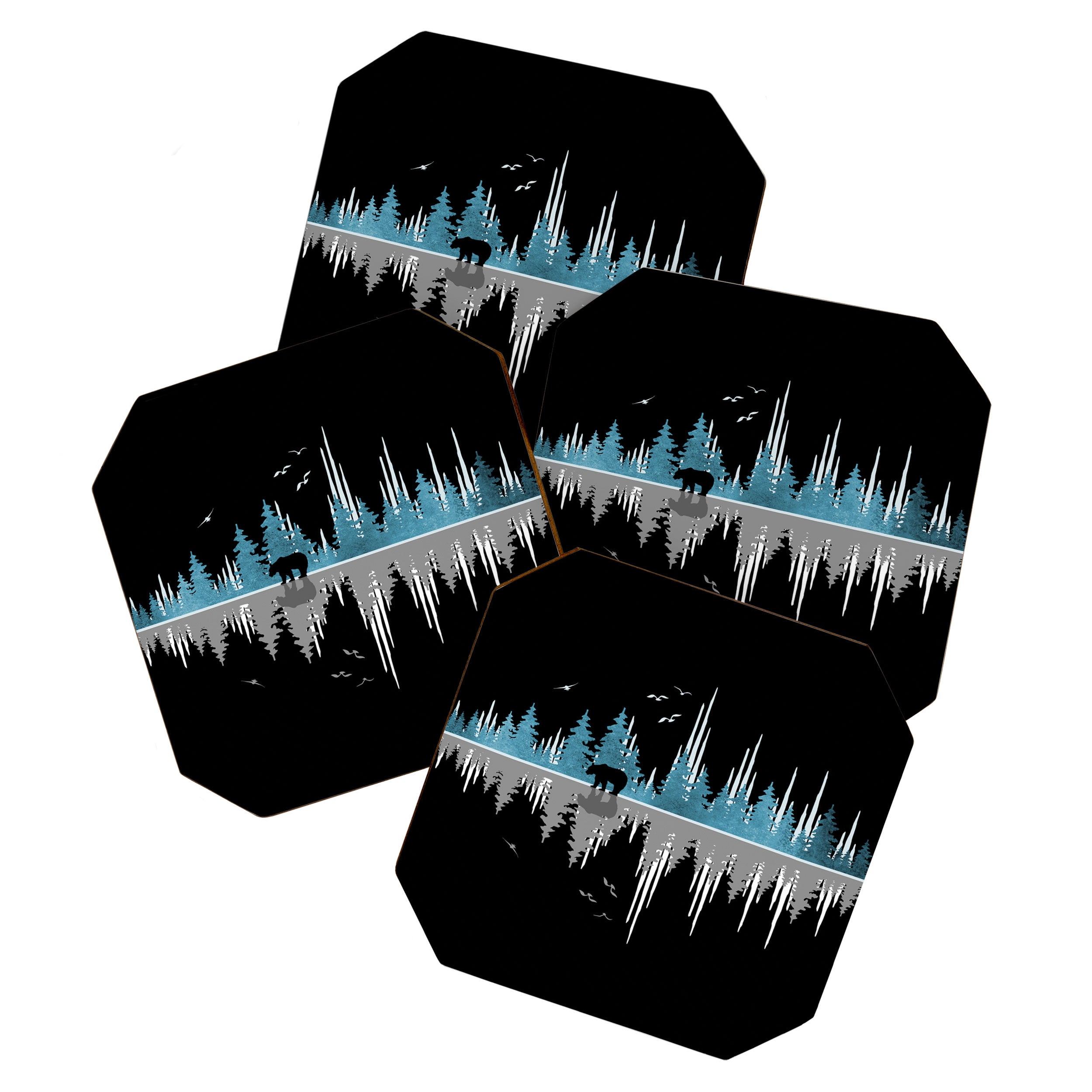 The Sounds Of Nature - Music Sound Wave Coaster Gallery Image 1