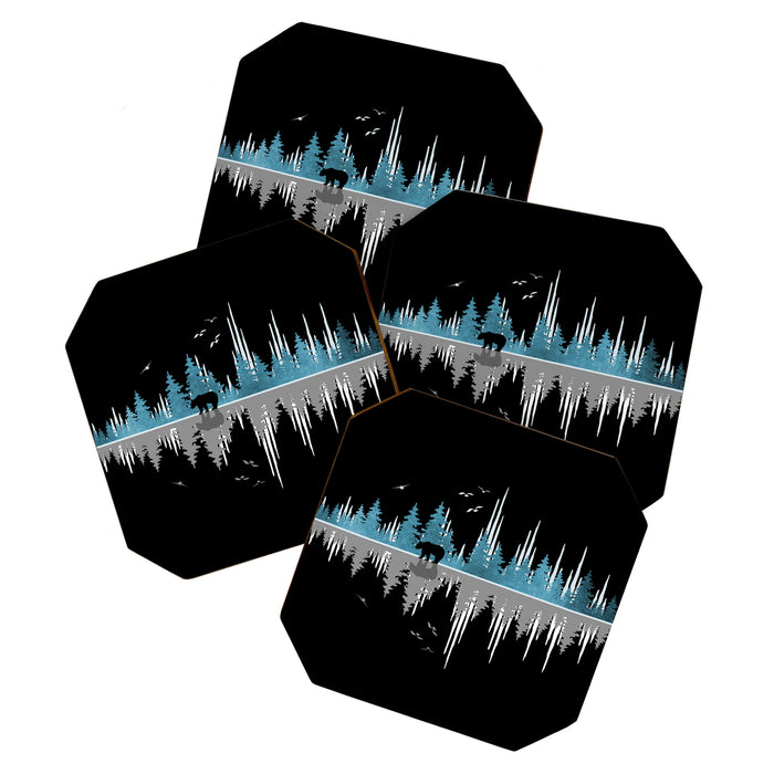 The Sounds Of Nature - Music Sound Wave Coaster Gallery Image 1