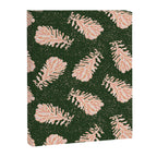 Dancing Pinecones in Forest Green & Pink Canvas Print Gallery Image 6