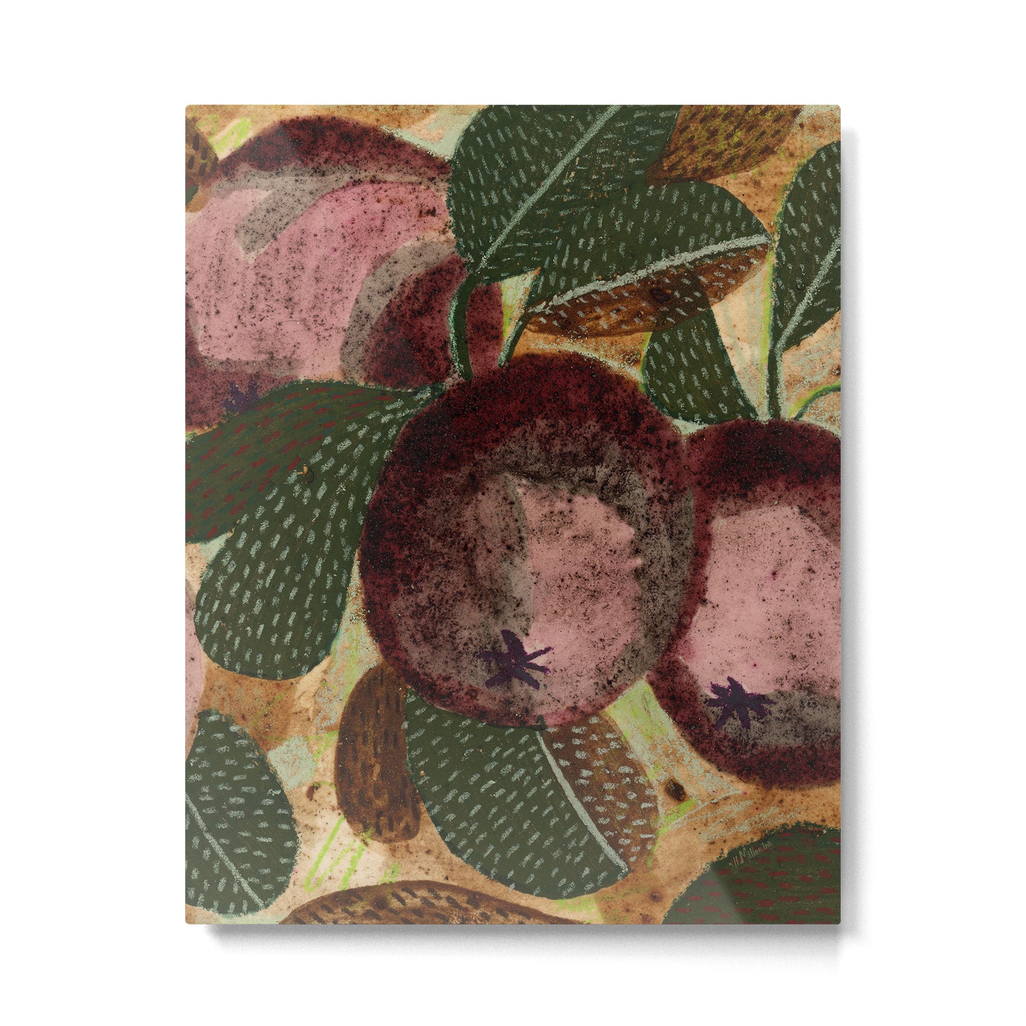 Fall Apple Orchard Painting in Red Delicious Metal Print Gallery Image 6