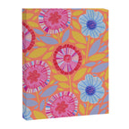 Folk Floral Blossoms in Sweet Peach Canvas Print Gallery Image 6