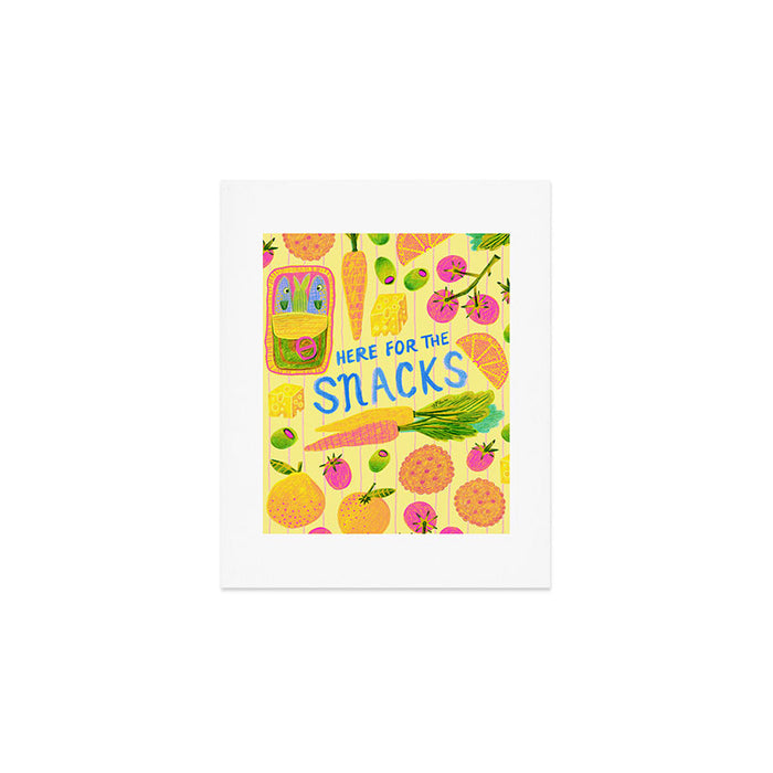 Kitchen Snacks & Apps in Butter Yellow Art Print Gallery Image 1