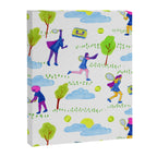 Let's Play Tennis in White & Blue Canvas Print Gallery Image 6