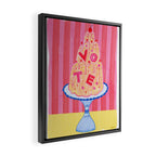 Mold the Future & Vote in Cherry Red Framed Canvas Print Gallery Image 2
