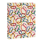 Abstract Loop Color Play Canvas Print Gallery Image 6