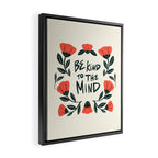 Be Kind to the Mind Framed Canvas Print Gallery Image 2