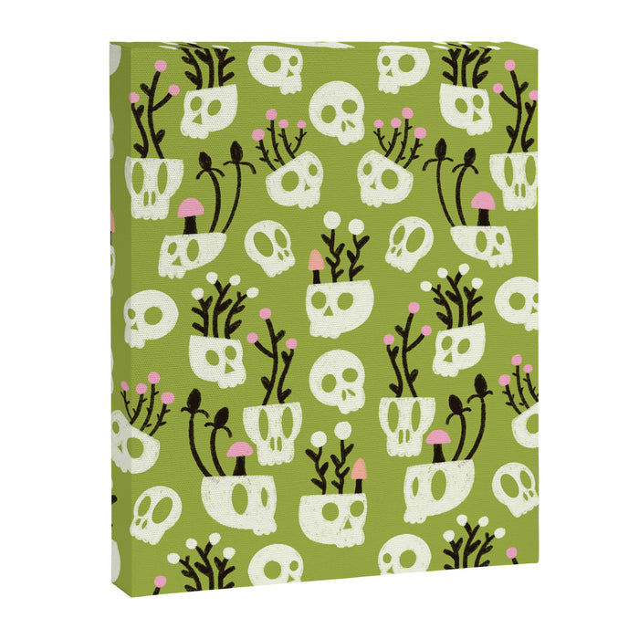 Botanical Heads Will Roll Canvas Print Gallery Image 1