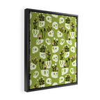 Botanical Heads Will Roll Framed Canvas Print Gallery Image 2