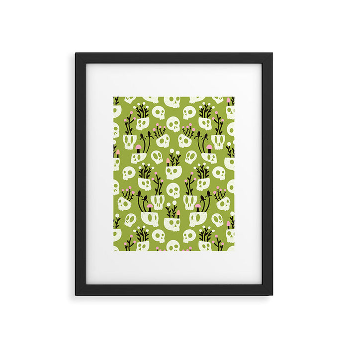 Botanical Heads Will Roll Framed Art Print Gallery Image 1