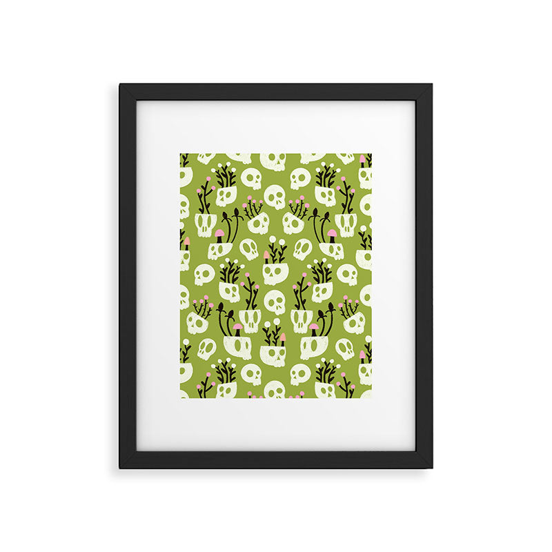 Botanical Heads Will Roll Framed Art Print Gallery Image 6