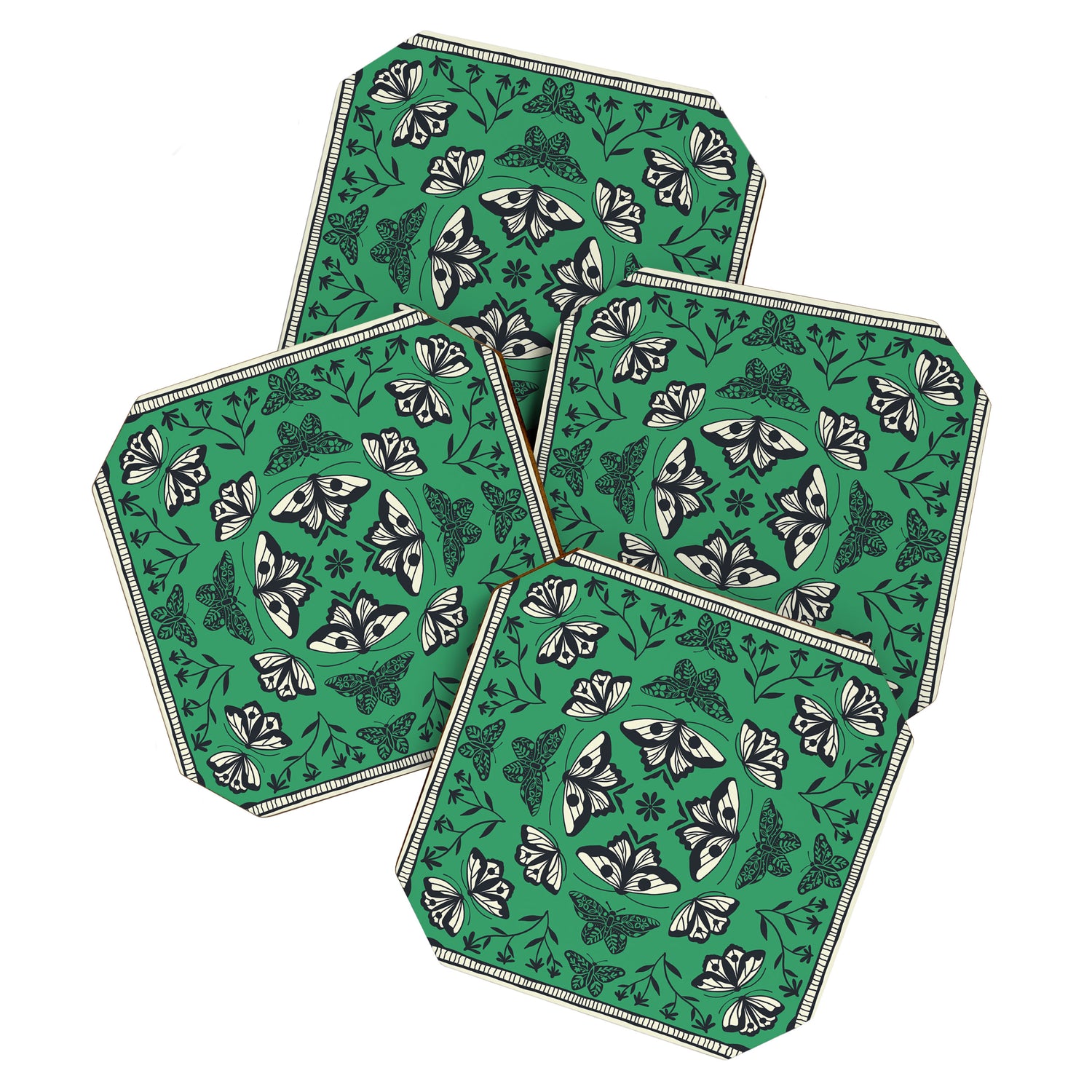 Butterfly Kaleidoscope Coaster Gallery Image 1