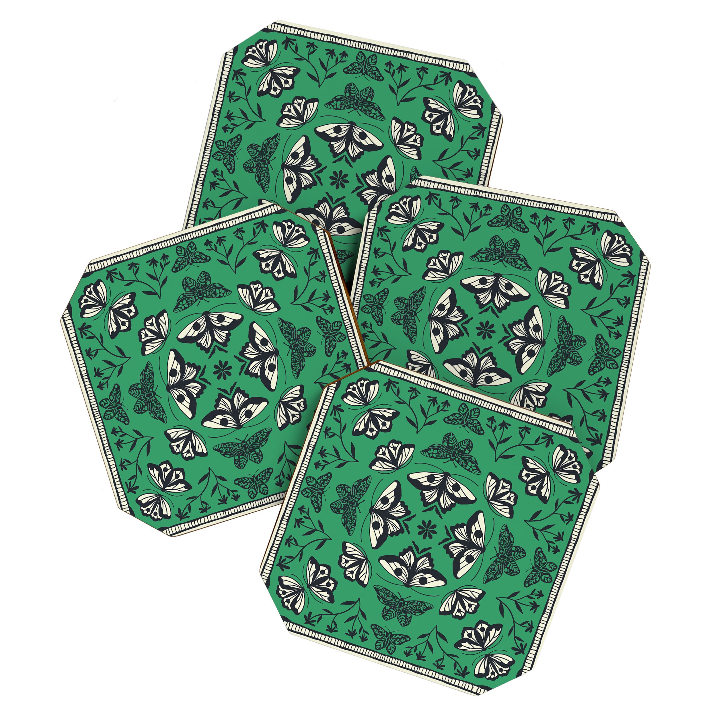 Butterfly Kaleidoscope Coaster Gallery Image 1