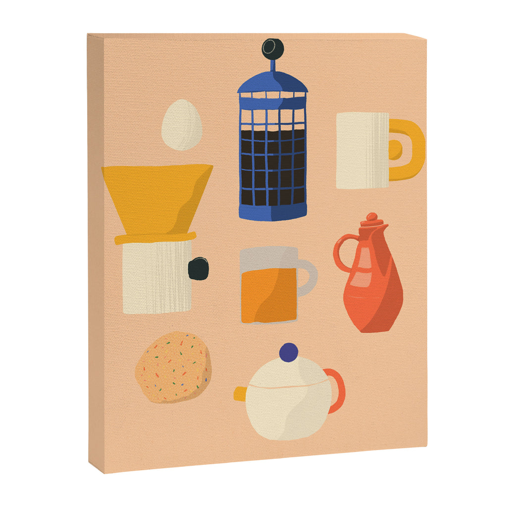 Coffee Snob Still Life Canvas Print Gallery Image 6