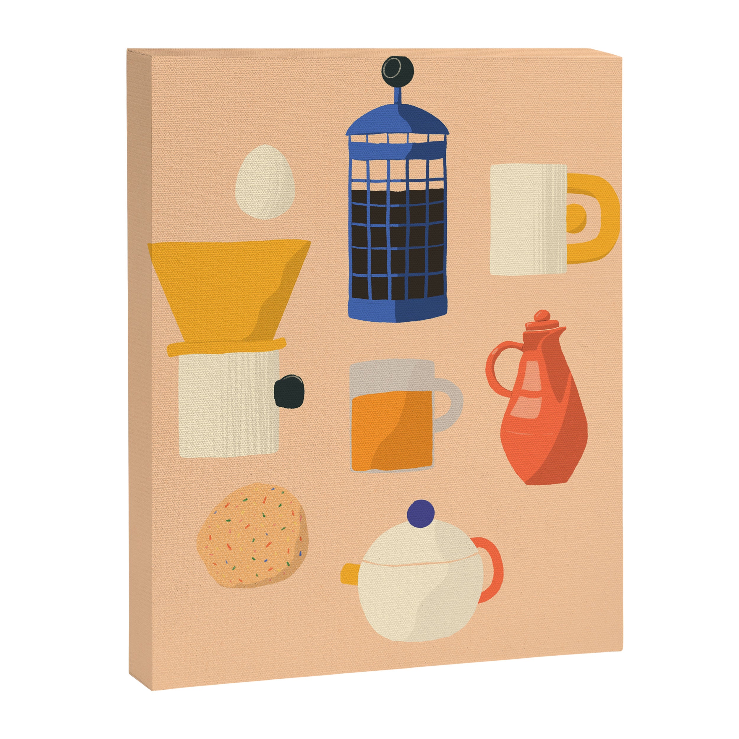 Coffee Snob Still Life Canvas Print Gallery Image 6