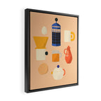 Coffee Snob Still Life Framed Canvas Print Gallery Image 2