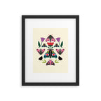 Colorful Autumn Moths Framed Art Print Gallery Image 6