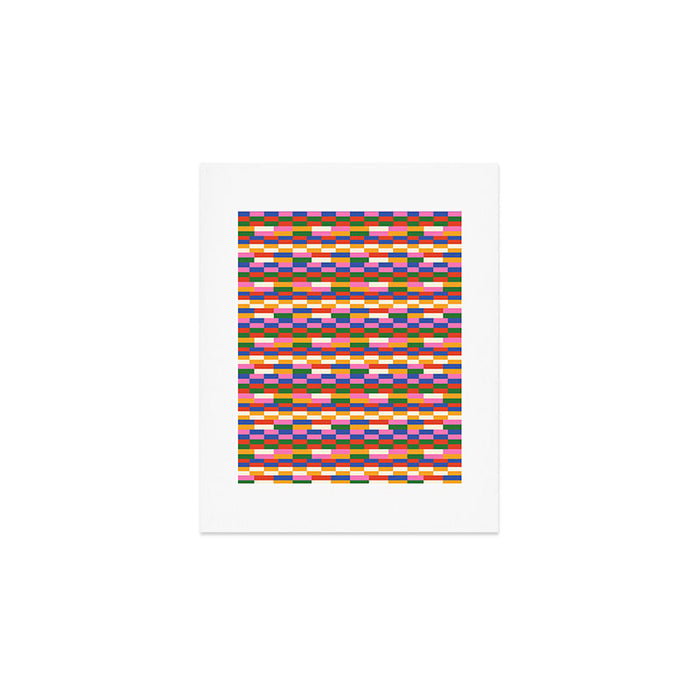 Colorful Bricks Art Print Gallery Image 1