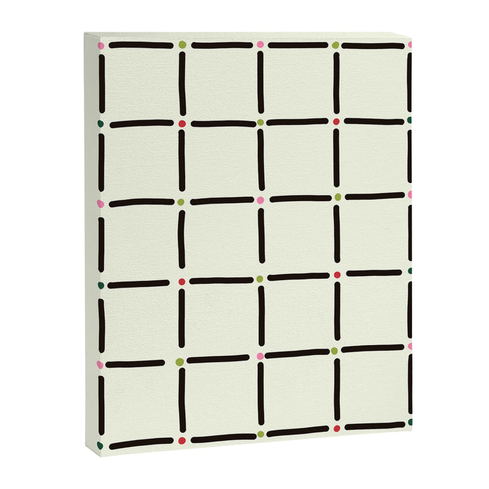 Confetti Grid Canvas Print Gallery Image 1