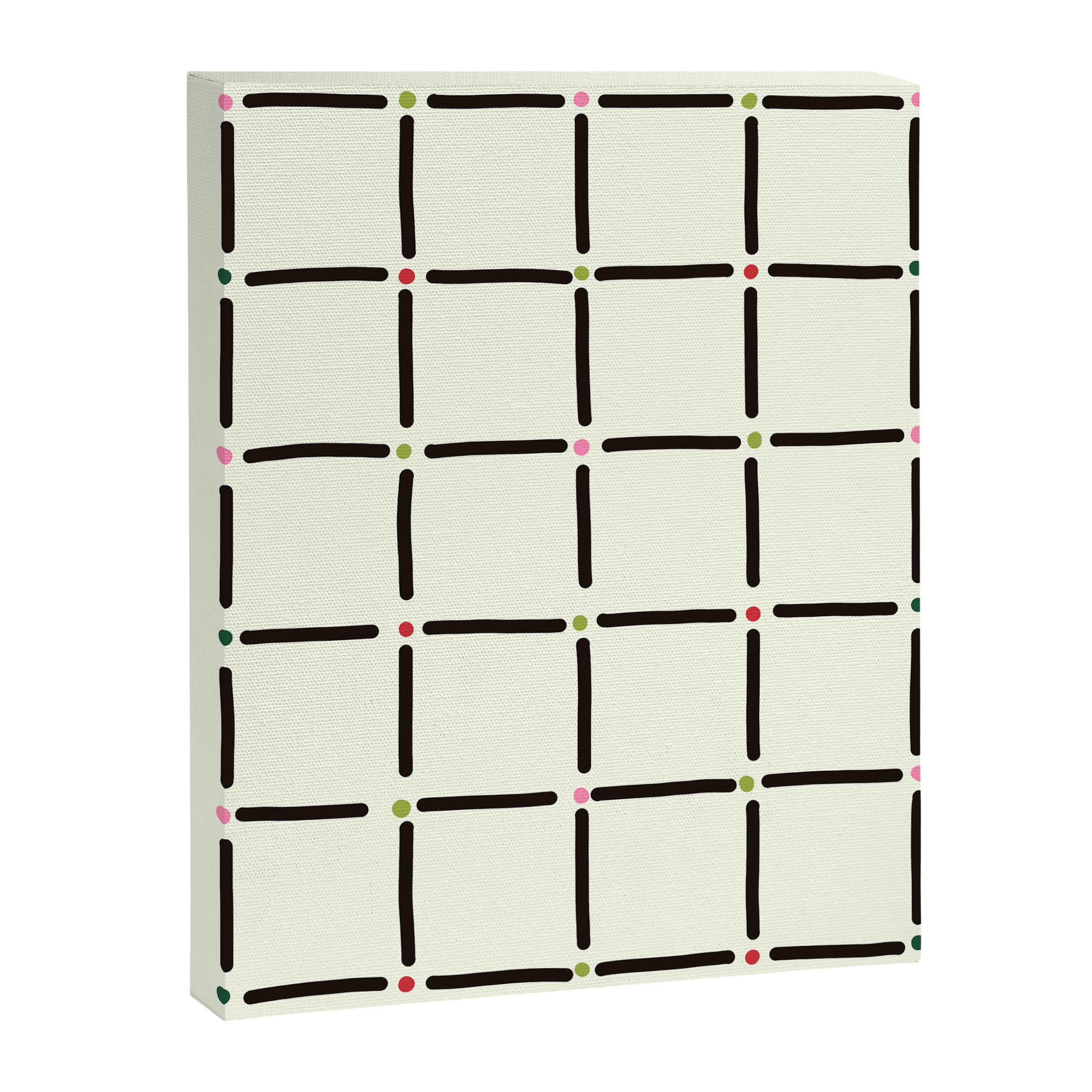 Confetti Grid Canvas Print Gallery Image 8