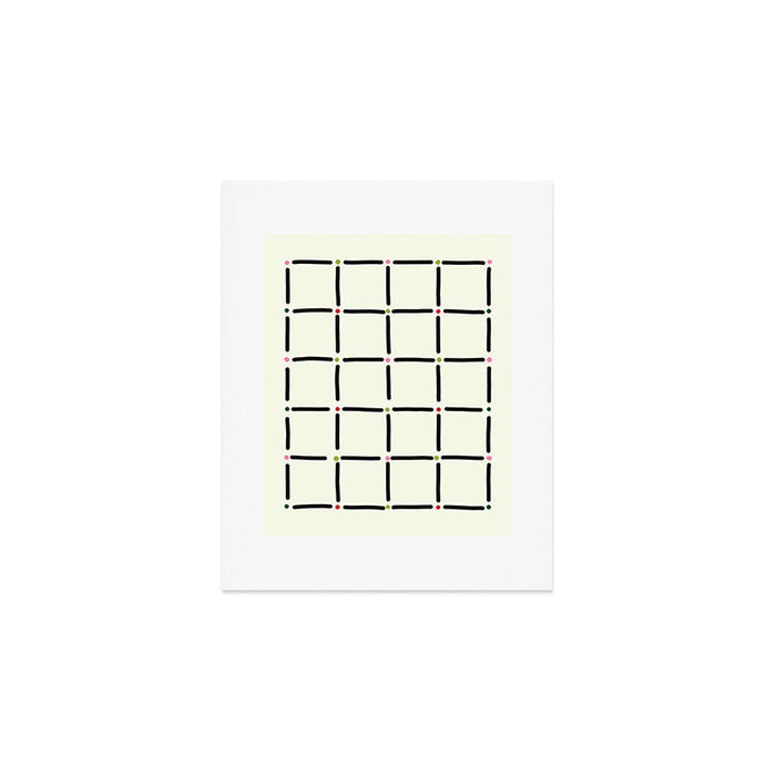 Confetti Grid Art Print Gallery Image 1