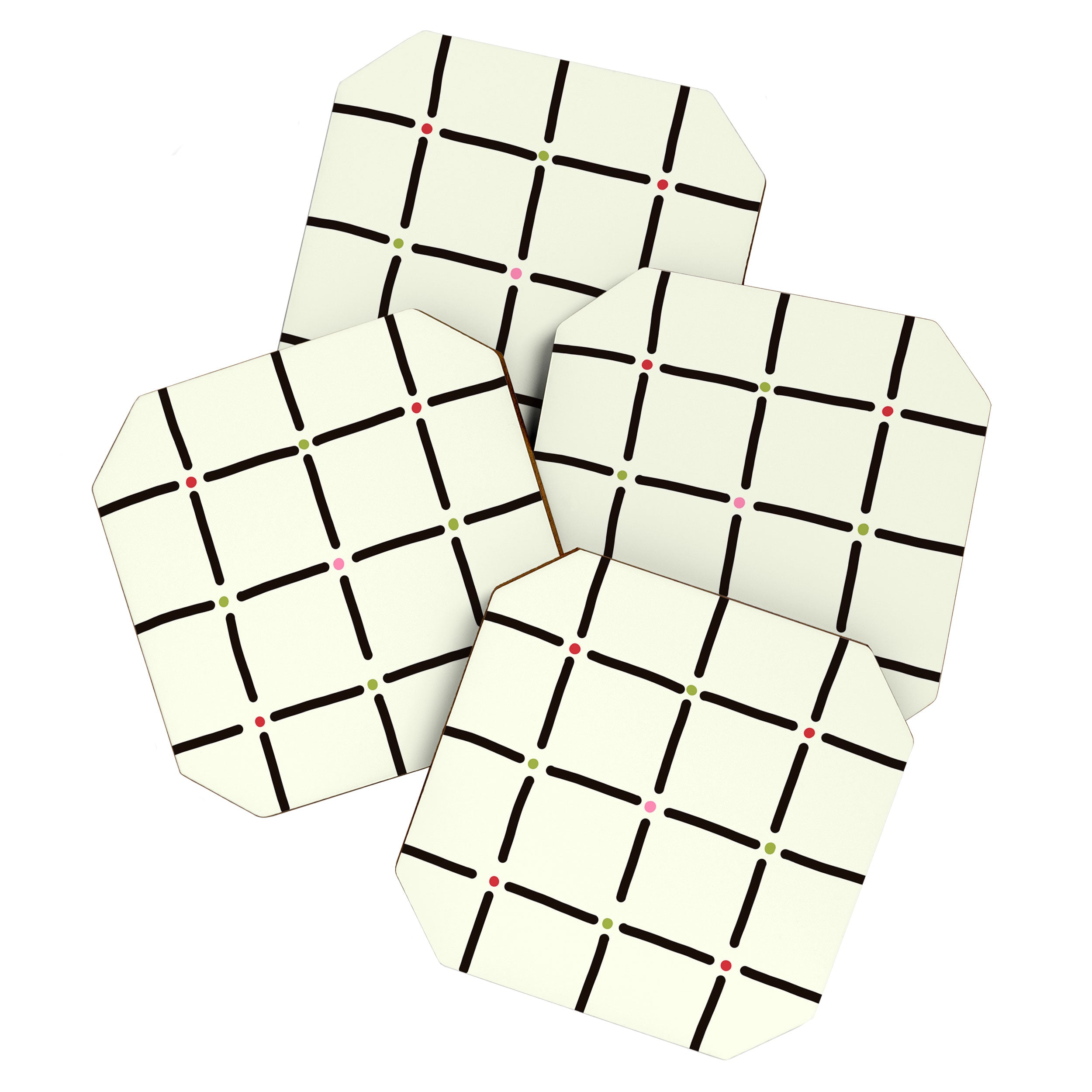 Confetti Grid Coaster Gallery Image 1